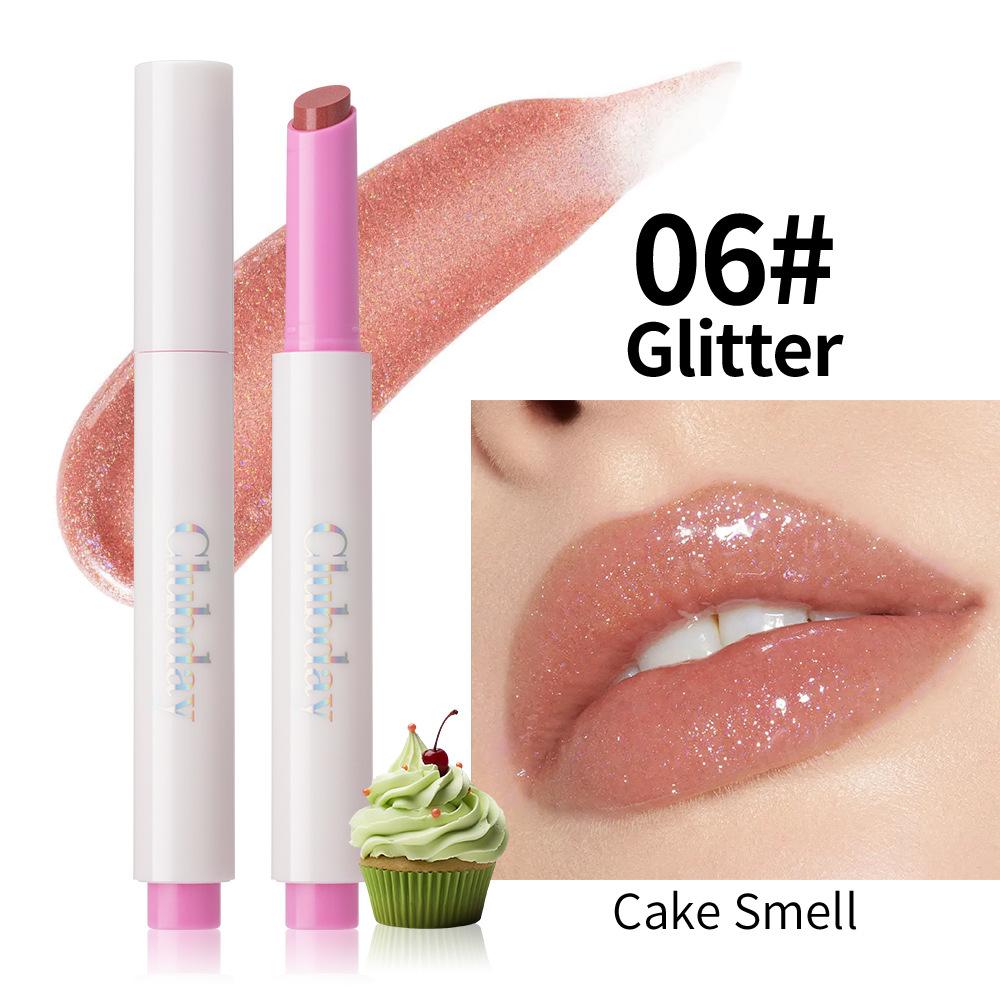 

Прозрачная губная помада для губ с легким цветом, увлажняющая, с легким ароматом розы, зеркальная вода, нежные пухлые губы