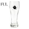 Atmospheric Beverage Cup 400ML Beer Glass, Spooky Pumpkin Ghost Black Cat Halloween Wine Glass Cup, Holiday Tall Glassware for Bar, Kitchen
