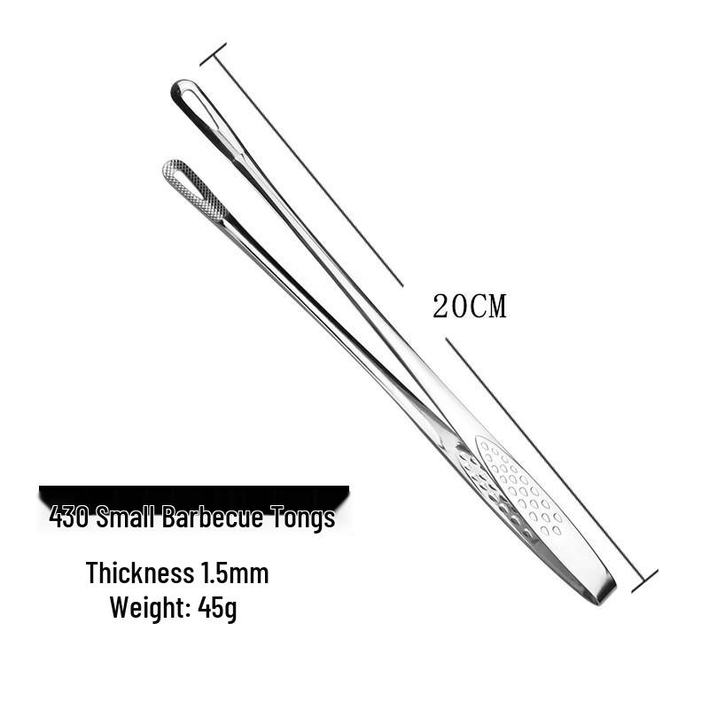 Stainless Steel BBQ Tongs Set