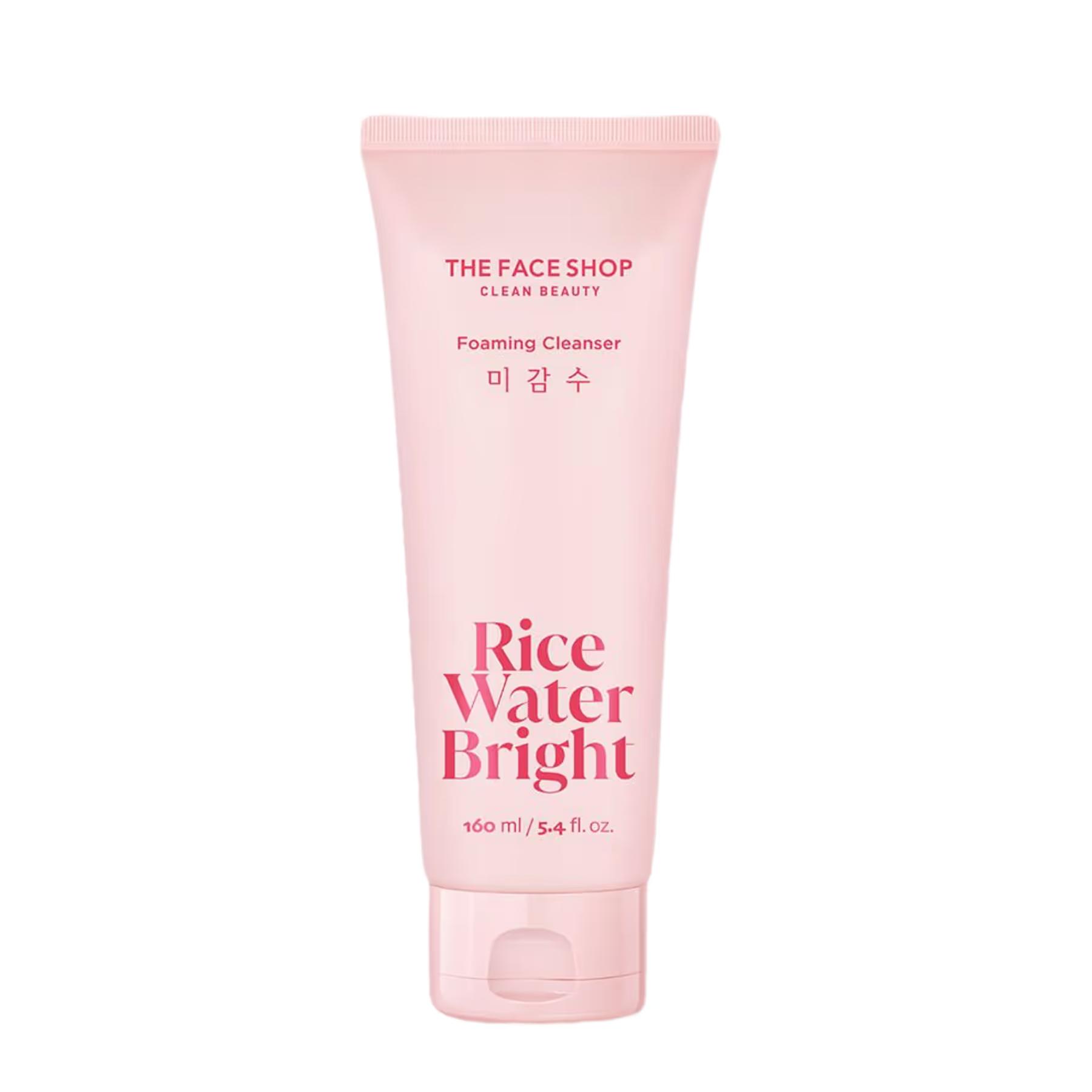 THE FACE SHOP Reiswasser Aufhellender Reinigungsschaum 160ml white
