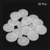 Uxcell 30pcs Plastic Gears, 40 Teeth, Plastic Single Gears, Model 402AA, Reduction Gears for RC Car Models, DIY Robots, White, Module 0.5