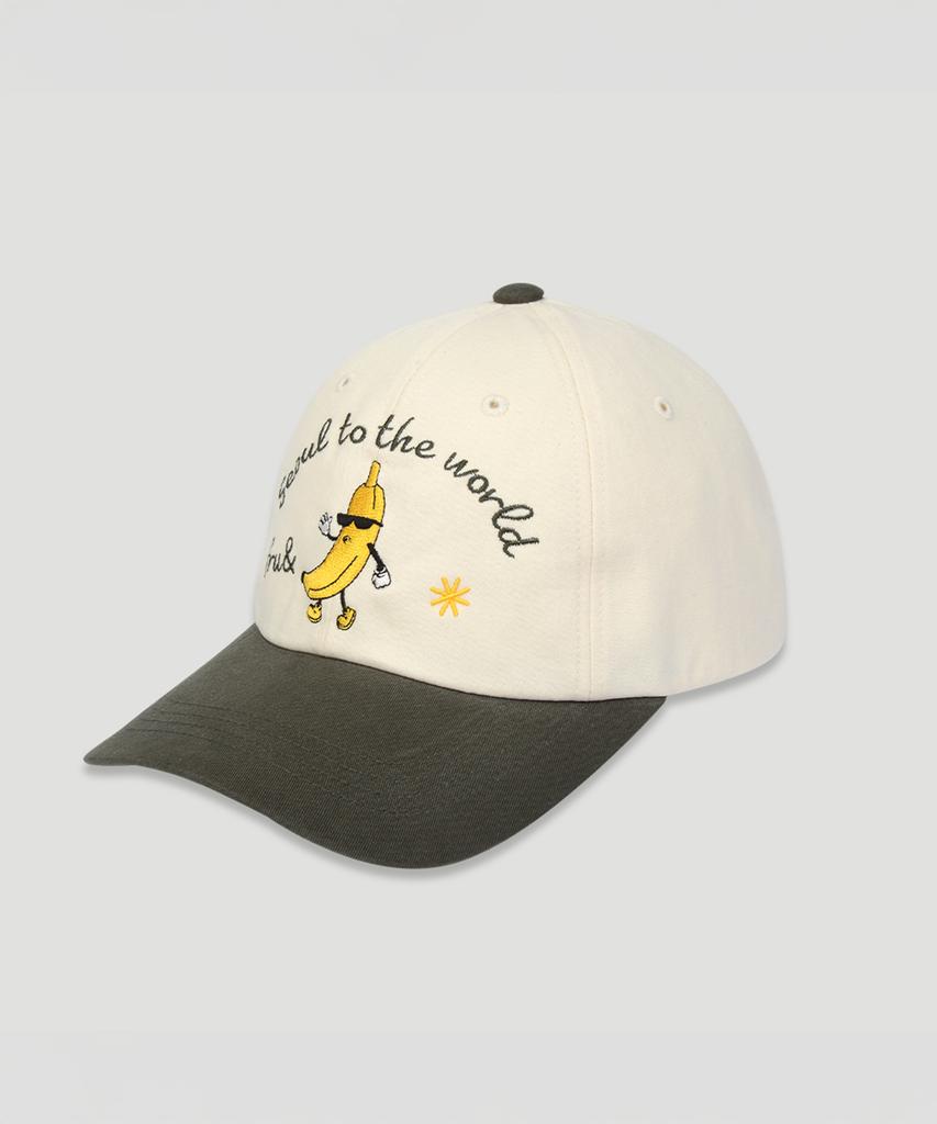 Peuluaen Fru& Seoul Single Cap_Tone On Tone Khaki