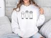 Autumn/Winter Women's Cat Paw Print Long Sleeve Hooded Sweatshirt