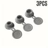 3/6Pcs Inverted Bottle Cap Bottle Emptying Caps Kit Inverted Caps Flipping Bottle Set 3 Sizes Adapters for Kitchen Bathroom