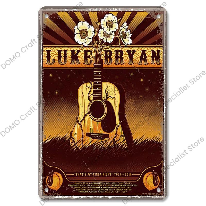 Retro Music Metal Tin Signs - Ideal for Music Party! Features CD, Radio, Guitar. Decor for Bar, Club, Living Room.