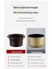 Fully Automatic Intelligent Electric Slow Cooker: Multifunctional Purple Clay Pot for Soup, Porridge, and Health Preserving Casserole.