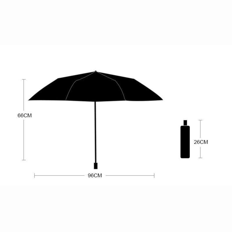 Opvouwbare Handmatige/Automatische Paraplu Waterdichte En Winddichte Paraplu Anti-Uv Paraplu Eenvoudige Effen Kleur Paraplu