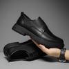 Fashion 2024 Leather Men Shoes Luxury Trendy Casual Slip on Formal Loafers Men Moccasins Italian Black Male Driving Shoes Sneakers