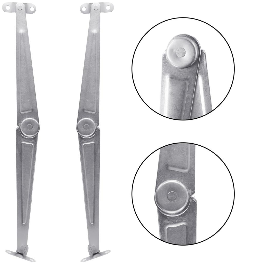Lift Lid Supports Upgrade your Cupboard Doors or Desks with our Metal Straight Lid Support Hinges 2pcs 26cm Long