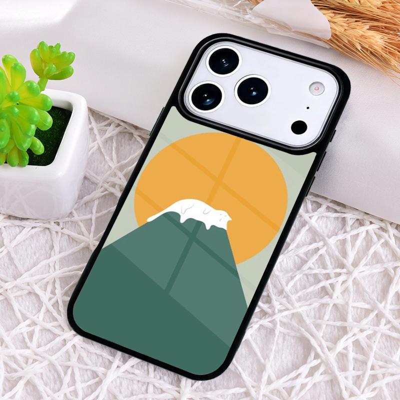 

Cat Mount Fuji Japan Wave Landscape Phone Case for iPhone 17 Air 16 15 11 12 14 13 Pro Max Shockproof Cover iPhone 16