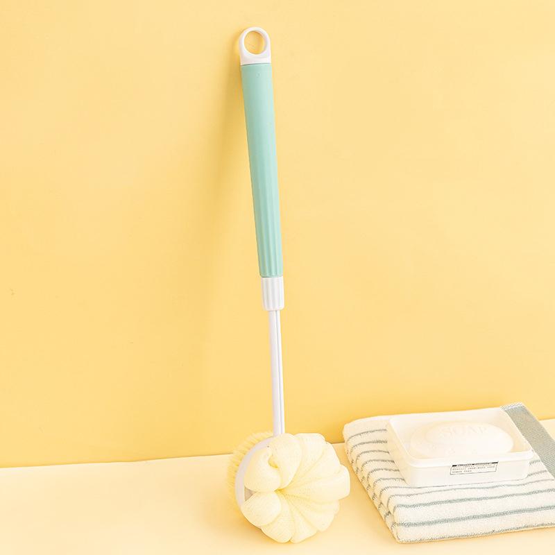 

Масштабируемая щетка для ванны, спины, тела, ванны, душа, губка, щетки-скребки с ручкой, массажер для ванной комнаты зелёный