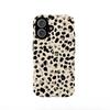 Retro spotted leopard print 2-in-1 phone case suitable for iPhone 17 16 15 14 13 12 11 Pro/Max/Plus anti drop and shockproof