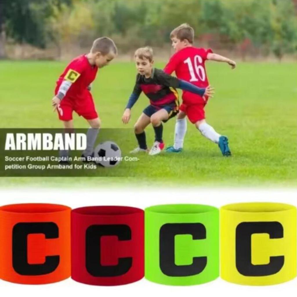 Captain Band Football Captain Armband Adjustable Elastic Sportsperson Protection Bands Breathable Arm Band Match Supplies
