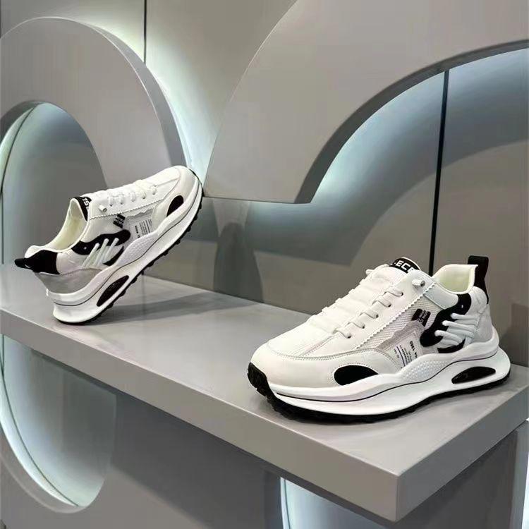 

Мужские осенние новые трендовые универсальные спортивные туфли на платформе с одной педалью Forrest Gump, мужские дышащие уличные туфли против скейтбординга 44