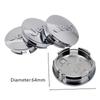 CLW1 56/64mm Car Wheel Center Hubcaps Cover Badge Accessories for Jeep Patriot Tj Compass Liberty Renegade Grand Cherokee Commander