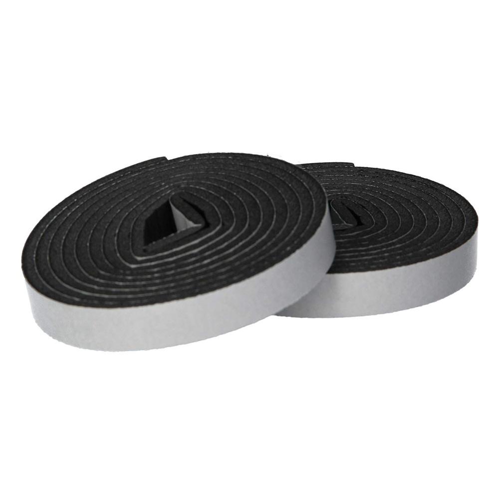 Nitoms (Nitoms) Fusuma Door Tape, 2 rolls, Door, Sound Reduction, Silent, Width 15mm x Length 2m Thickness 4mm E025