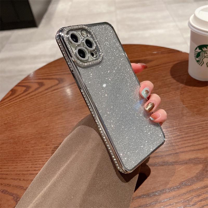 

iPhone 15 Rhinestone Glitter Case for Apple 14 Pro Max, Gradient Full Coverage Soft Shell for iPhone 11, XR, 13. iPhone 14 Pro