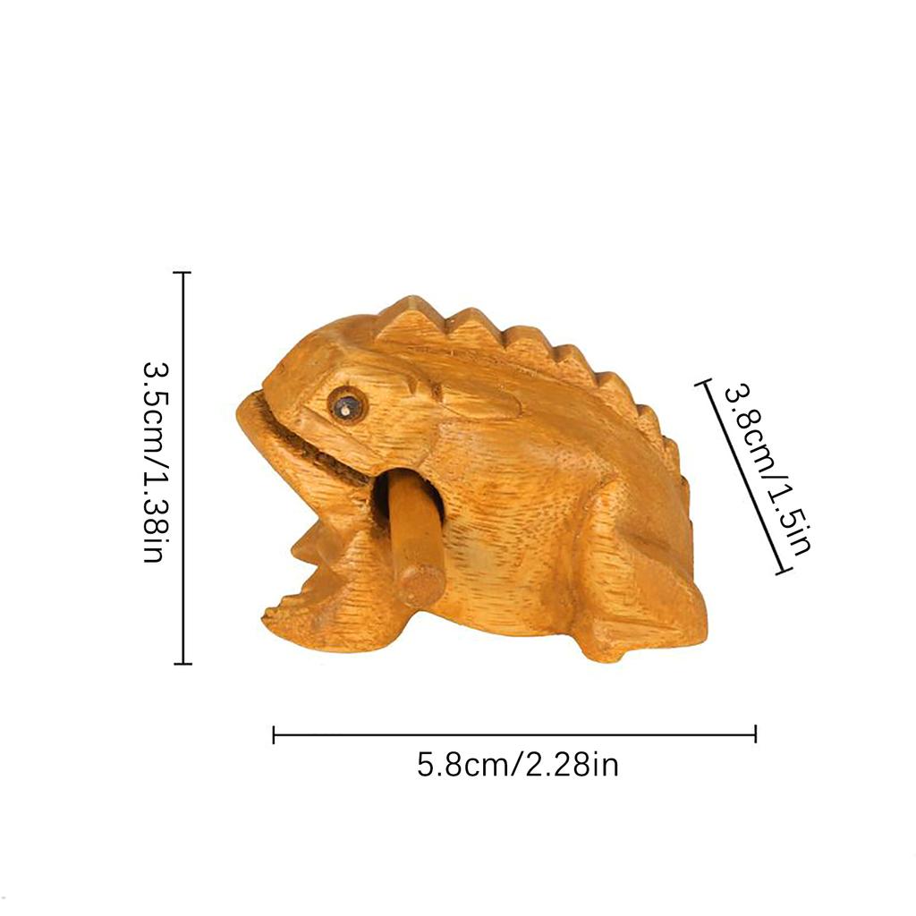 Solid Wood Tone Fish Percussion Instrument - Ideal For Buddhist Decor, Home & Temple Ornament Wooden Fish Musical Ornaments