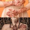 Arm Hand Semi-permanent Henna Tattoo Stickers Body Art Sticker Temporary Tattoo Indian Lace Tattoo
