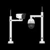 Hikvision Surveillance Camera L-Type Wall Mount Pole Kit CN Plug (adapter Included)