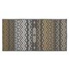 Tapis d'entrée - EDEN - Zaparos - 50x120 cm - Marron - Antidérapant
