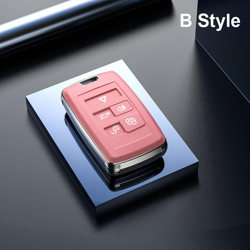 TPU Leather Car Key Case Cover Holder for Land Rover A9 Range Rover Sport Evoque Freelander 2 Velar Jaguar XE XJ XJL XF E-PACE