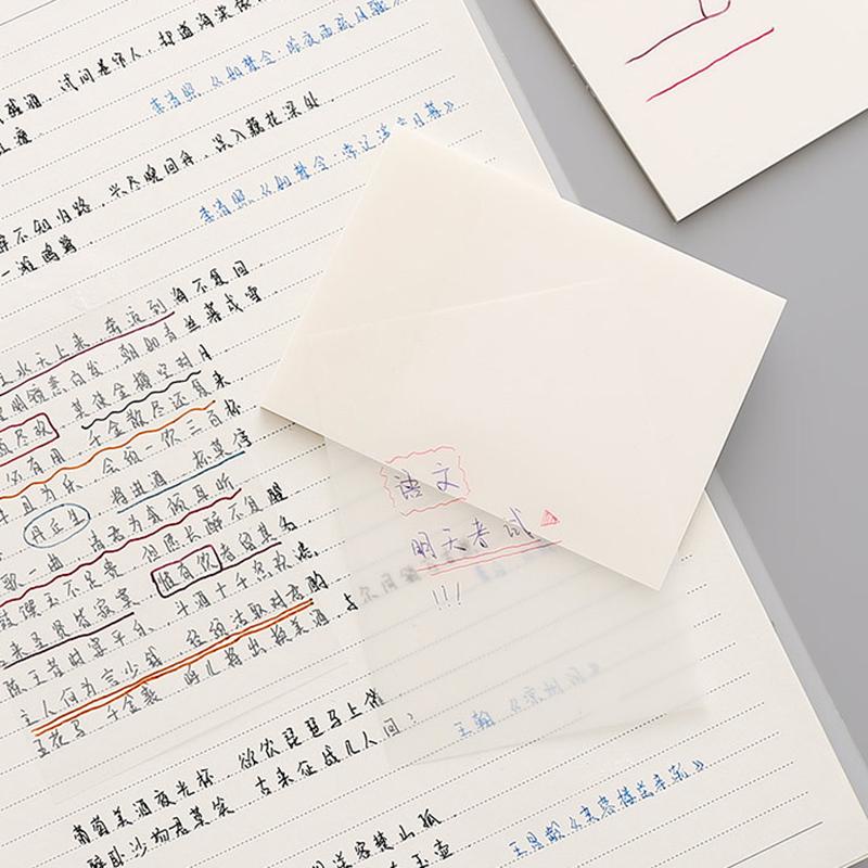 Name PET Transparent Sticky Notes