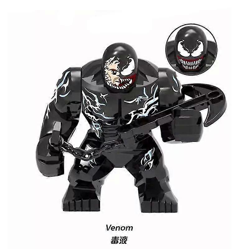 6 Pezzi Venom Grandi Minifigure Blocchi da Costruzione Giocattoli Set Action Figures
