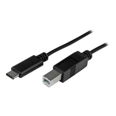 STARTECH USB 2.0 USB-C til USB-B-kabel 1 m - USB C til B-kabel - Hann / Hann - Svart