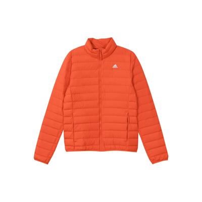 Originals Trefoil Casual Sports Stand Collar Warm Down Jacket Winter Men Outerwear Orange Yellow FH6633