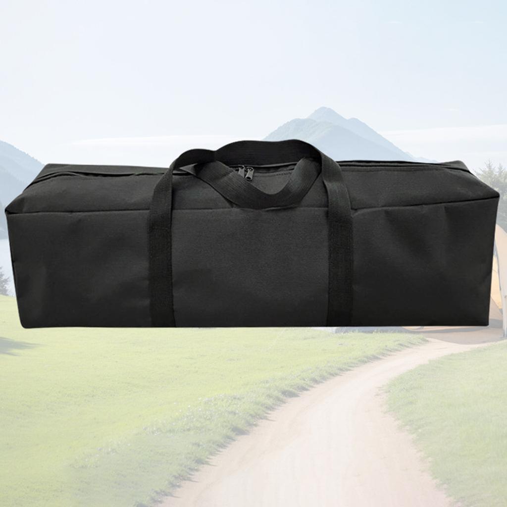Oxford Cloth Camping Equipment Storage Bag Large Capacity  Foldable Tent Support Rod Storage Case for Outdoor Camping Organizer