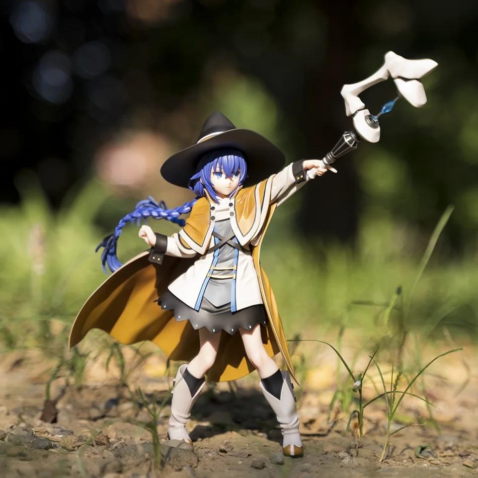 Magierin Roxy Migurdia 25cm Actionfigur Mushoku Tensei: Jobless Reincarnation PVC Anime Figur Statue Sammlung Spielzeug
