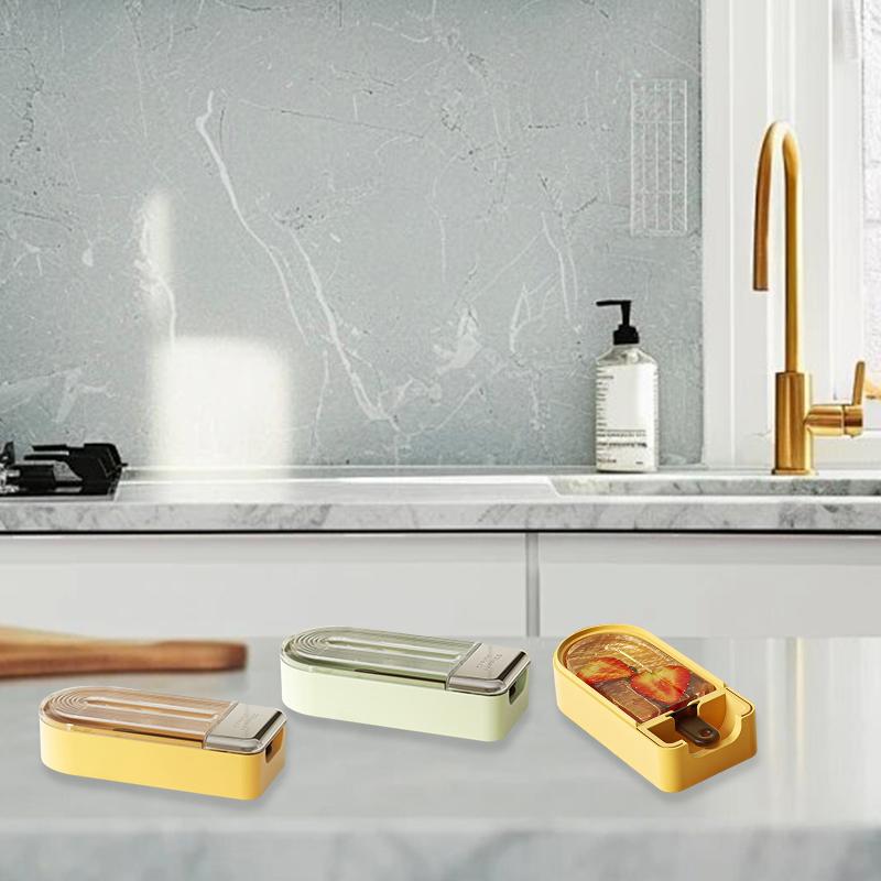 1 Set Ice Cream Mold Easy Release Popsicle Plastic Mold Creative Ice Cube Kitchen Gadgets DIY  Mold For  Popsicles 14x6.5x3.5cm