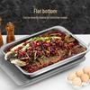 777 Extra Thick Stainless Steel Rectangular Tray