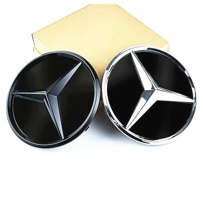 Car Grill Emblem Star Badge Front Grill Logo For Mercedes Benz W204 W205 X253 X156 W176 W177 W167 W246 W117 X167 Accessories