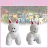 Roblox Classic Kitty White Plush Toy Cartoon Children Birthday Present Doll