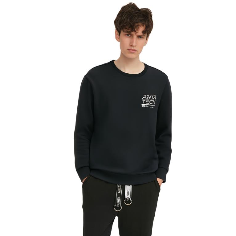 Anta Variety Training Collection Sweatshirt Men's Basic Black 152317725-3
