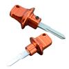 Universal Aluminum Alloy Key Bit Motorcycle Keys Head Cover Lock Motor Key Head Mouldings Electric Retrofit Accessories