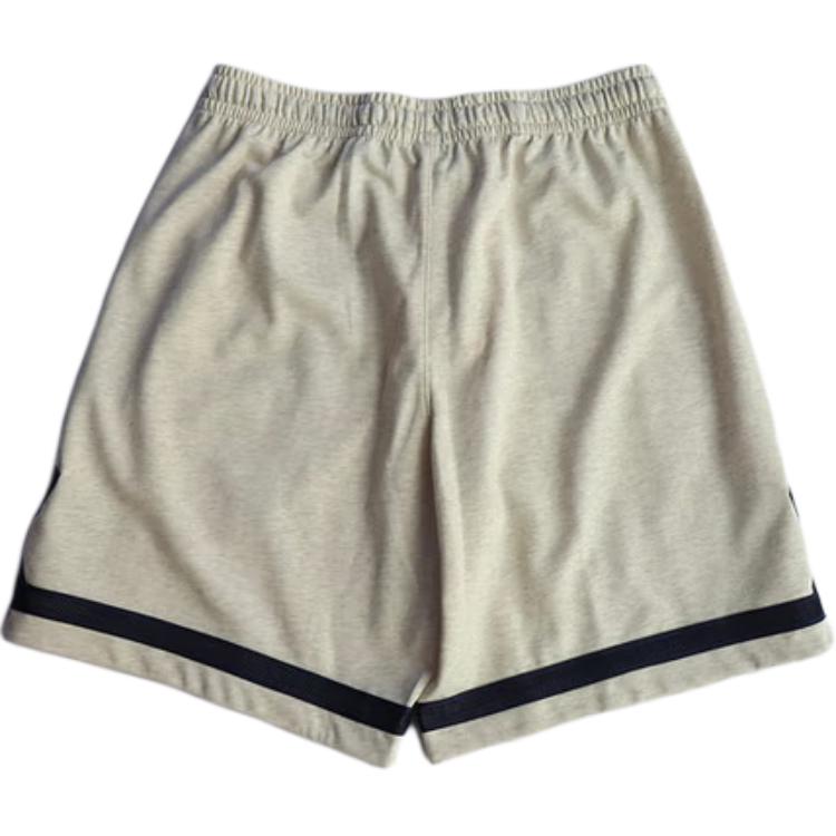 Li-Ning Letter Color Block Mid Waist Drawstring Breathable Versatile Casual Shorts Men Shorts AKSV191-2
