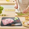 Ziifun Popular Thawing Plate, Rapid Thawing Plate for Meat, Compatible with Frozen Foods, Natural Thawing, Rapid Thawing, Home Use, Thawing Cutting Bo