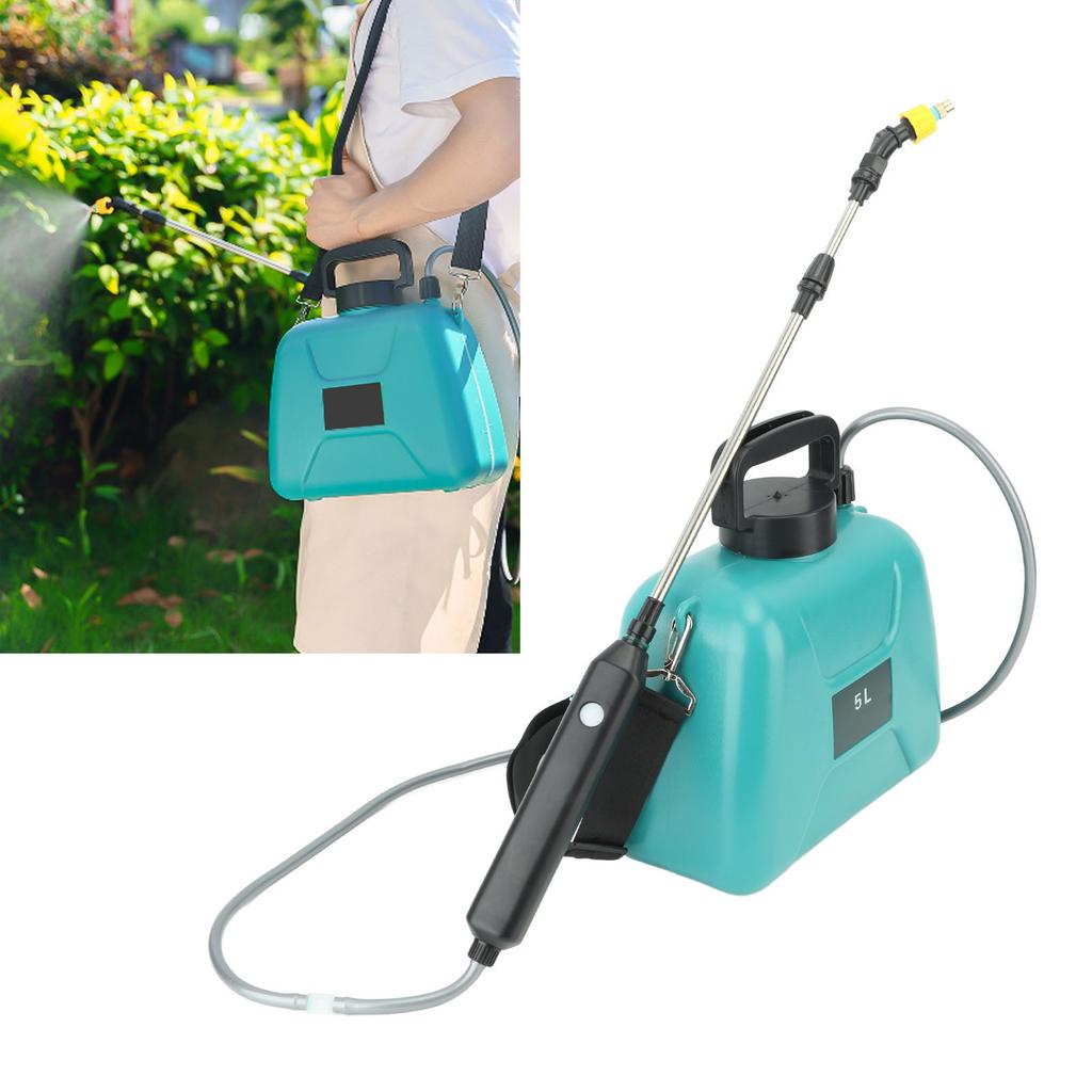 Electric Sprayer with USB Rechargeable Handle 2400 Mah Battery Powered Sprayer Handle for Home Lawn