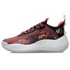 New LINING Badfive 1 Basketball Shoes Men Low Top Chinese Paintings Red AGBR001-2