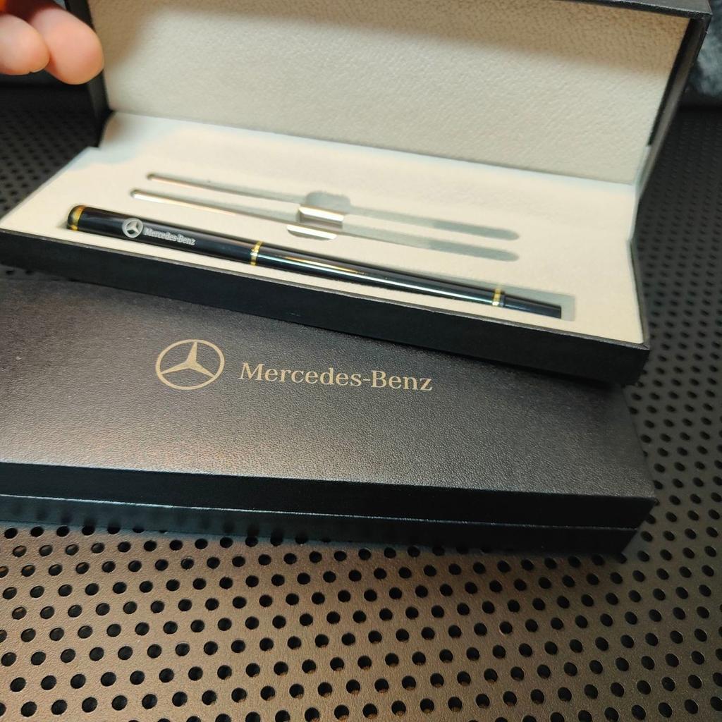 IXEA6 For Mercedes Benz AMG A B C E S GLA GLB GLC GLE CLA Gift Box Packaging Luxury Metal Ballpoint Pens School Signature Roller Pen