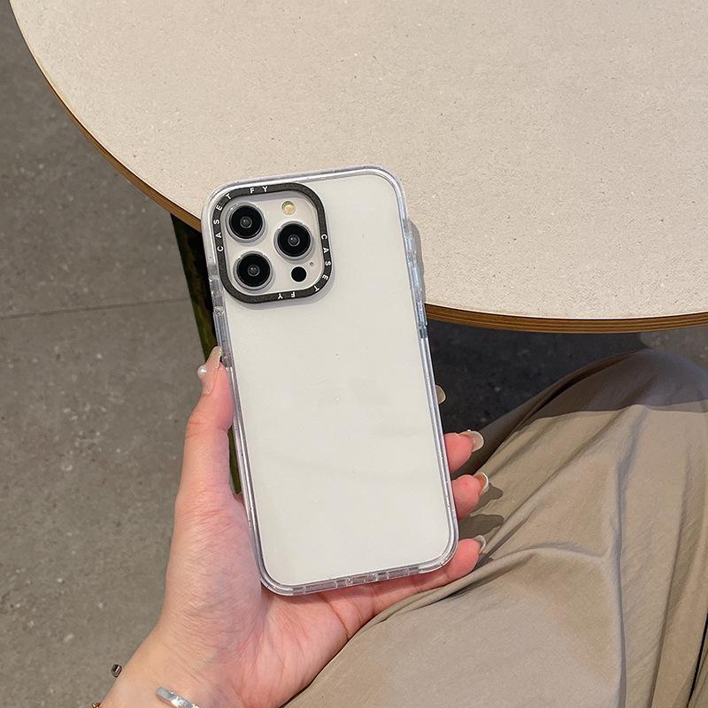 

«Защитный чехол премиум-класса с однотонным покрытием для iPhone 15 Pro Max, 14 Pro, 13 и 12 — защита от падений» iPhone 15 Pro