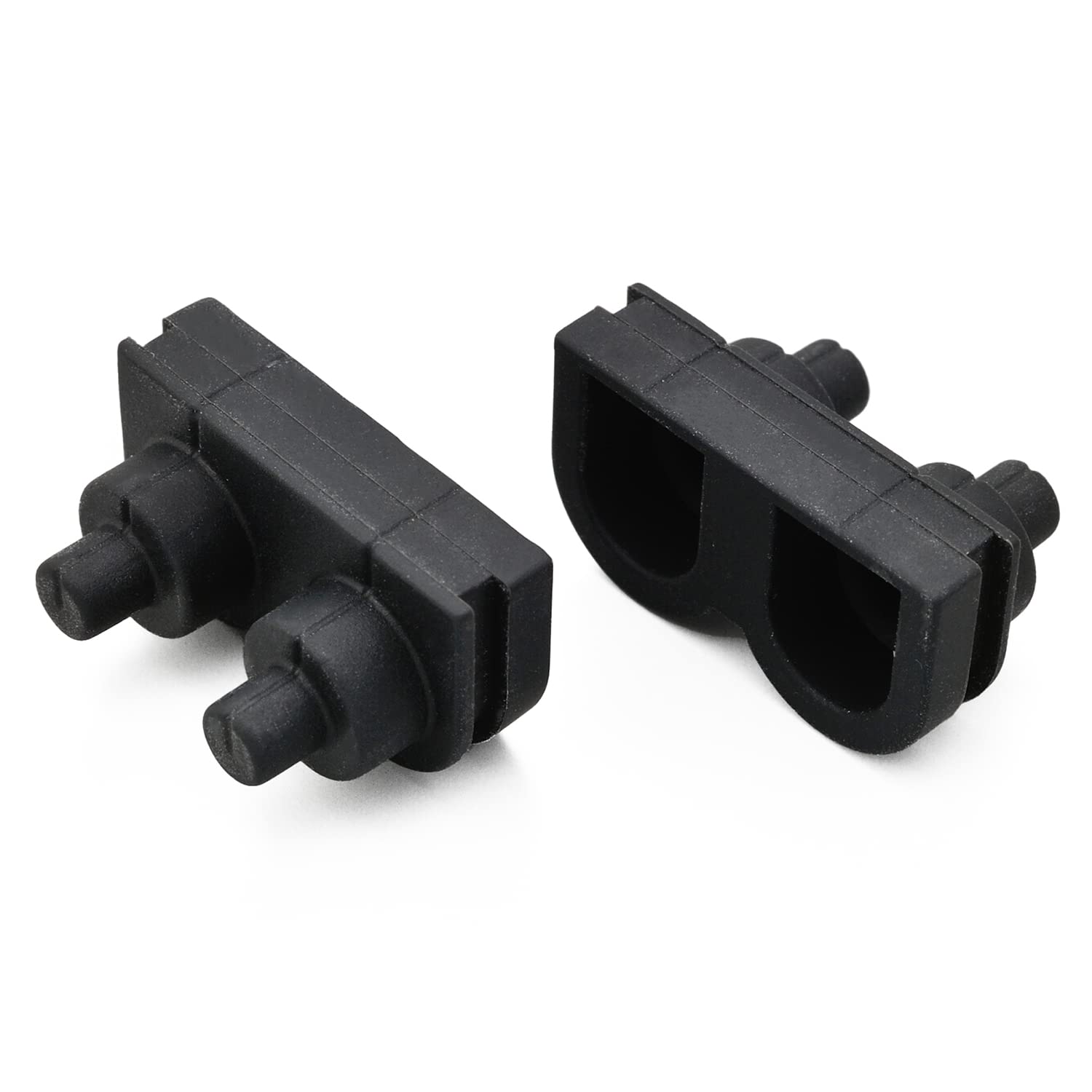 Daytona 29699 Motorcycle D-UNIT Sub-Terminal Kit, Repair Product, Wire Protection Cap, Pack of 2, Black