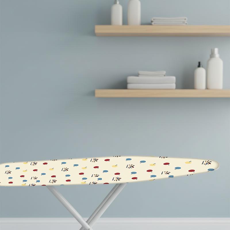 Ironing Board Cover Scorch Resistant Premium Cotton Padding Anti-Slip Washable Reusable Cover for Home Laundry Room Use