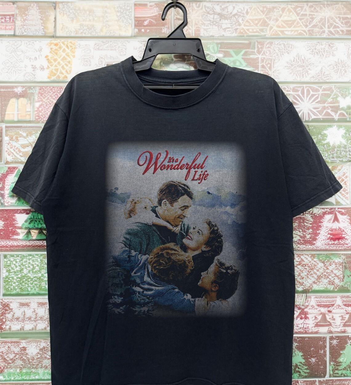 It s A Wonderful Life Retro Unisex T-Shirt Size S-5XL L
