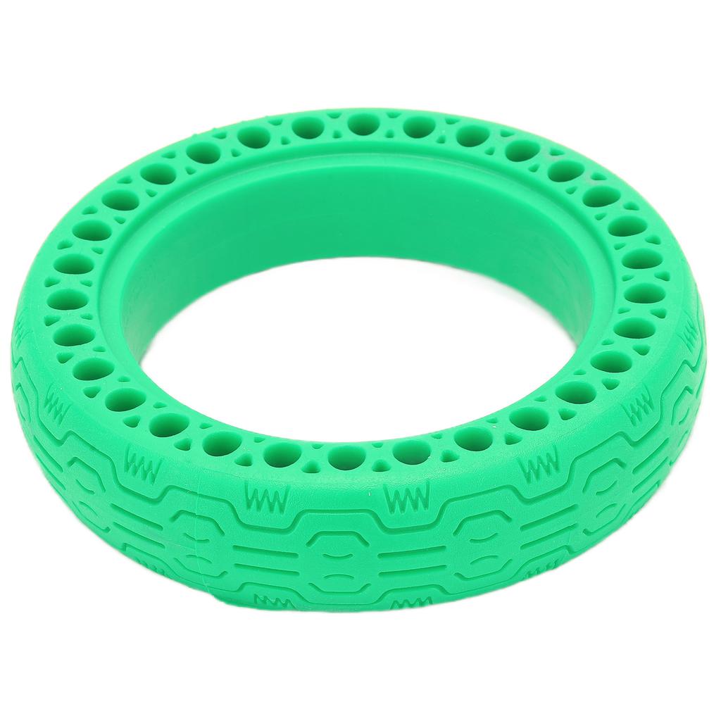 8.5x2.0 Electric Scooter Hollow Solid Tires Anti Puncture Non Slip Tyre for Xiaomi M365Green