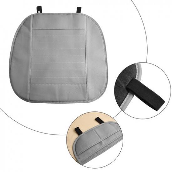 Car Seat Cushion Comfortable Cover Four Seasons Carbon Interior PU Leather Pad