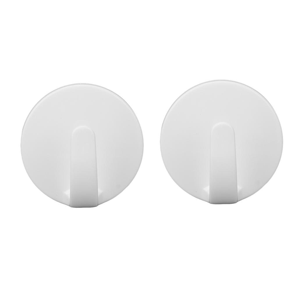2Pcs Magnetic Hooks Strong Magnetic Attraction Flexible Movement Waterproof Magnetic Hanger for Kitchen Refrigerator